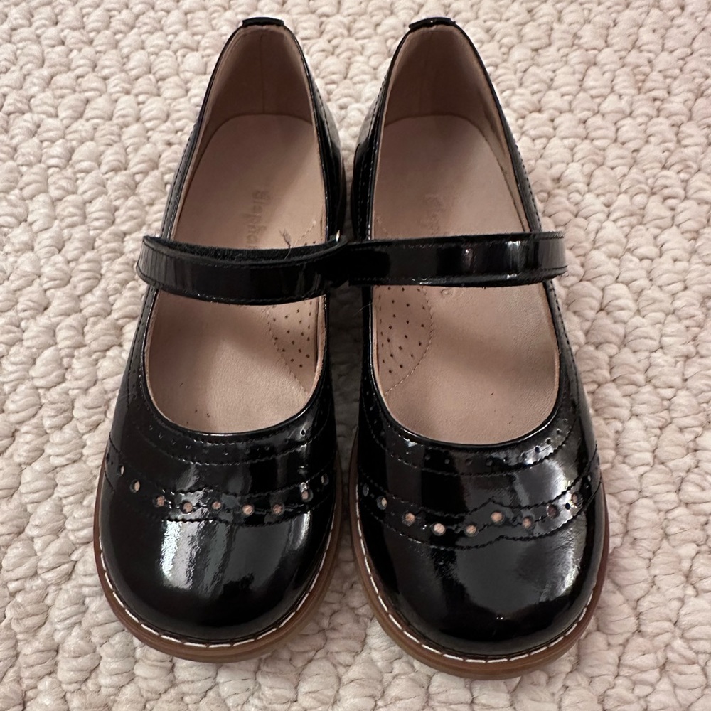 Black patent Elephantito Mary Jane’s